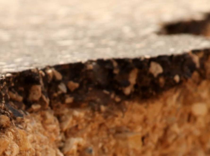 damaged asphalt       utc min  x